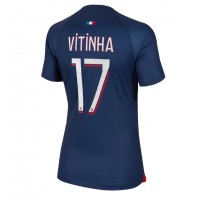 Paris Saint-Germain Vitinha Ferreira #17 Hemmatröja Kvinnor 2023-24 Korta ärmar